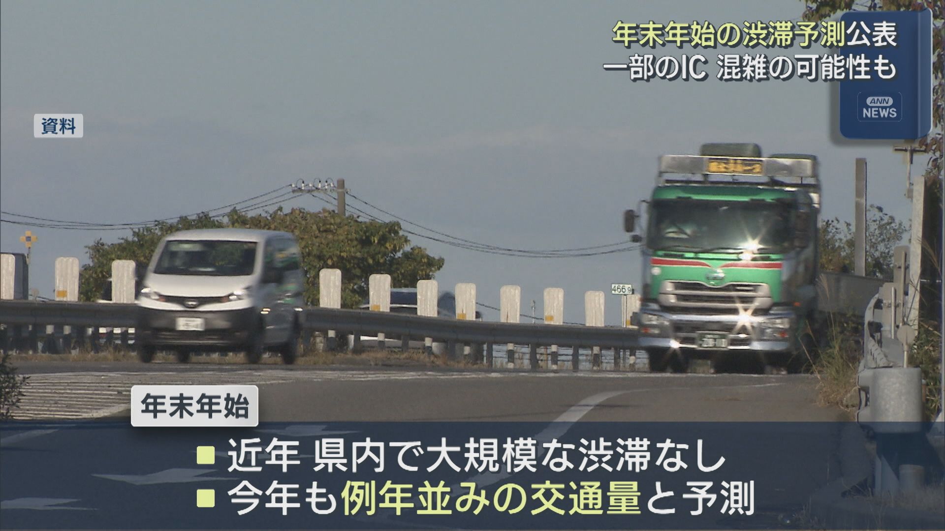 NEXCO東日本「年末年始の渋滞予測」公表、一部のICで混雑の可能性も【新潟】